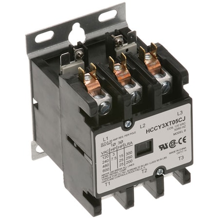 Contactor 3P 50/65A 120V